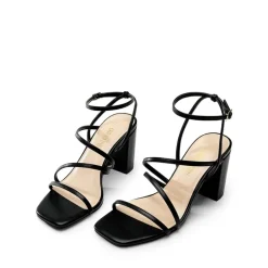 Strappy Chunky Heel Sandals