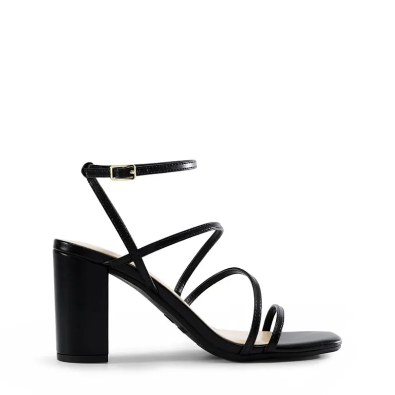 Strappy Chunky Heel Sandals