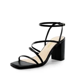 Strappy Chunky Heel Sandals