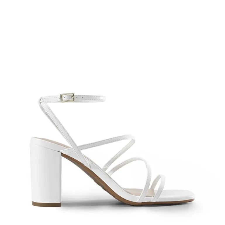 Strappy Chunky Heel Sandals