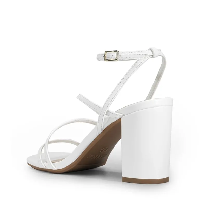 Strappy Chunky Heel Sandals