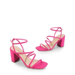 Strappy Chunky Heel Sandals