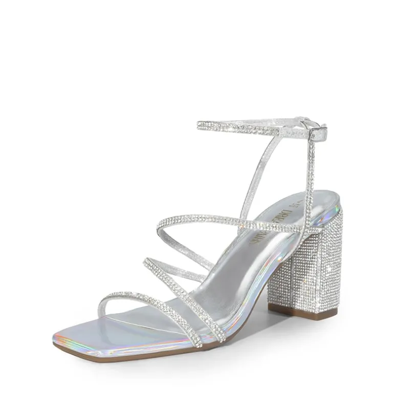 Strappy Chunky Heel Sandals