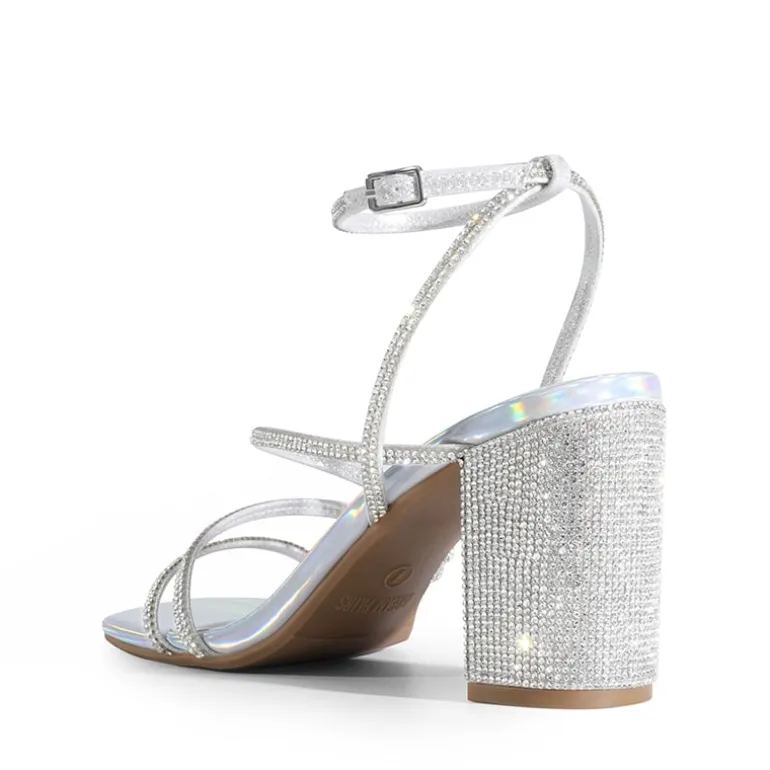 Strappy Chunky Heel Sandals