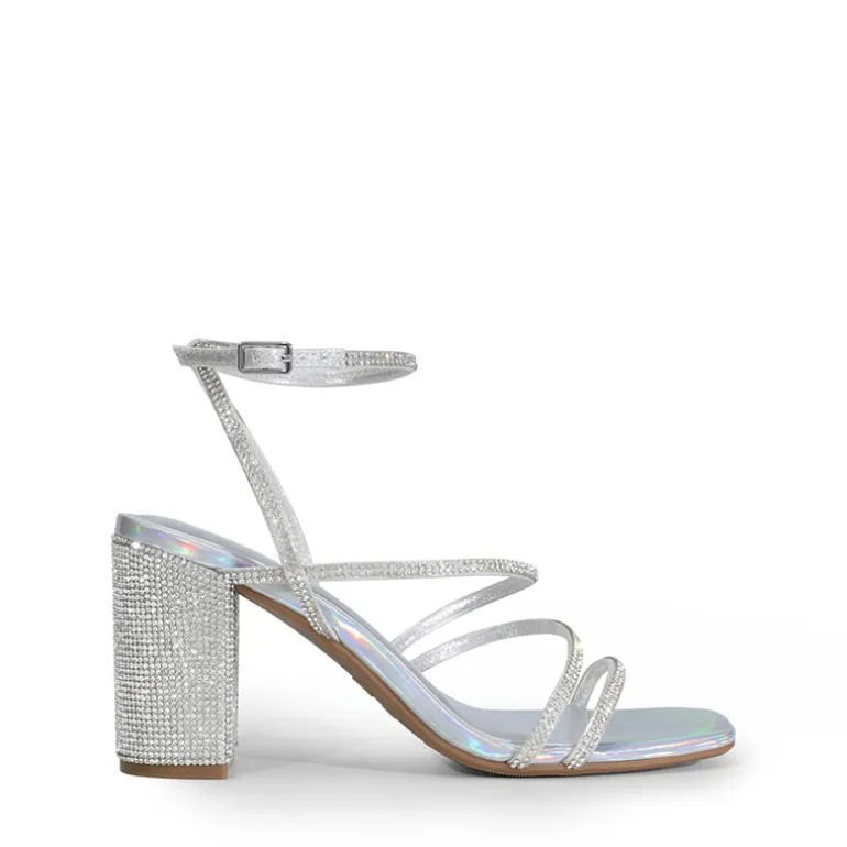 Strappy Chunky Heel Sandals