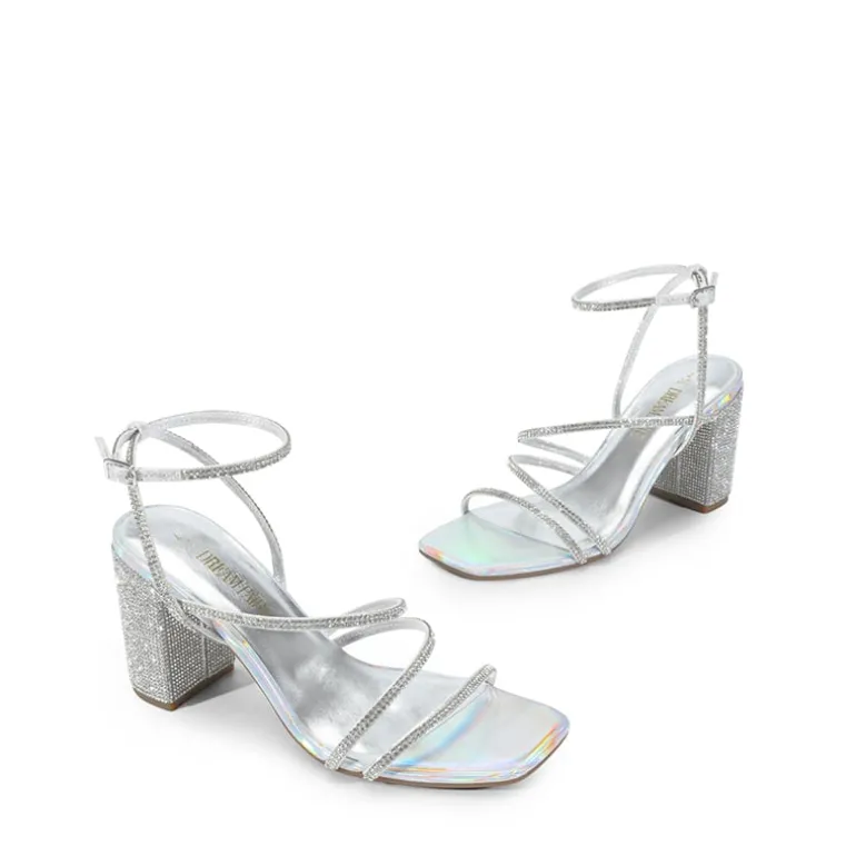 Strappy Chunky Heel Sandals