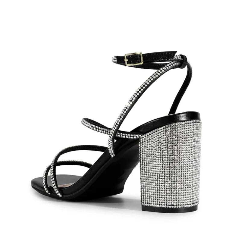 Strappy Chunky Heel Sandals