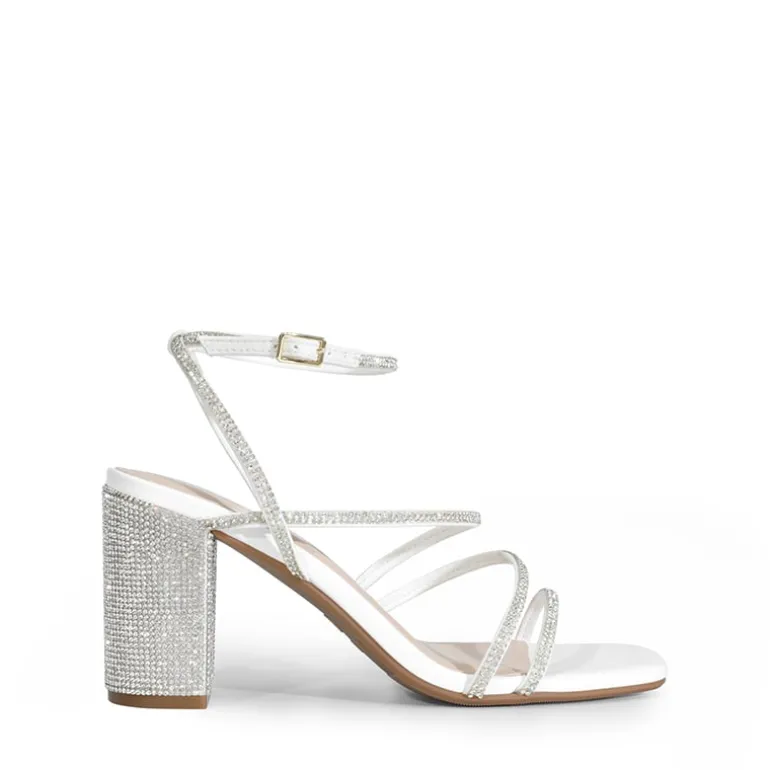 Strappy Chunky Heel Sandals