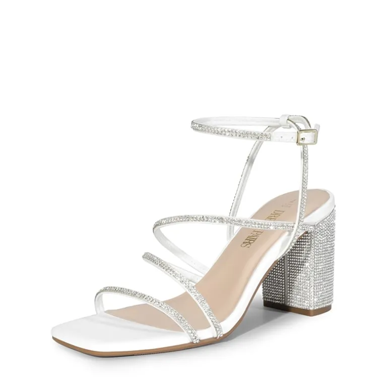 Strappy Chunky Heel Sandals