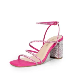 Strappy Chunky Heel Sandals