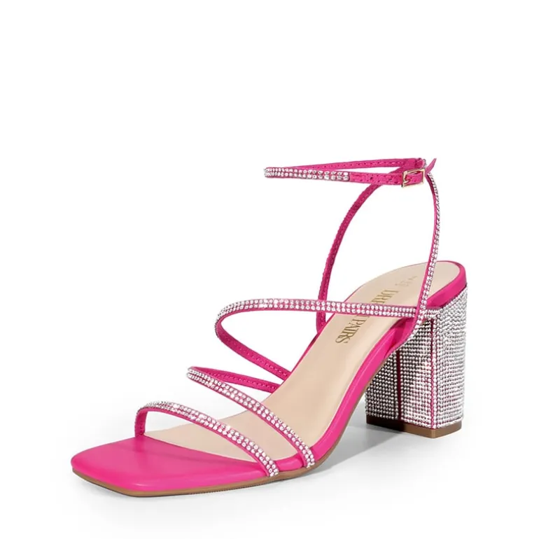 Strappy Chunky Heel Sandals