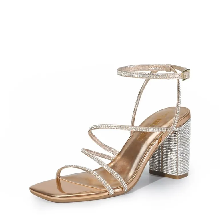 Strappy Chunky Heel Sandals