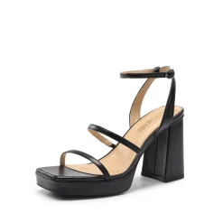 Strappy Chunky Platform Heel Sandals