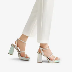 Strappy Chunky Platform Heel Sandals
