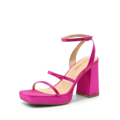 Strappy Chunky Platform Heel Sandals