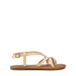 Strappy Thong Flat Sandals