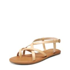Strappy Thong Flat Sandals