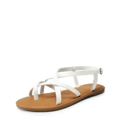 Strappy Thong Flat Sandals