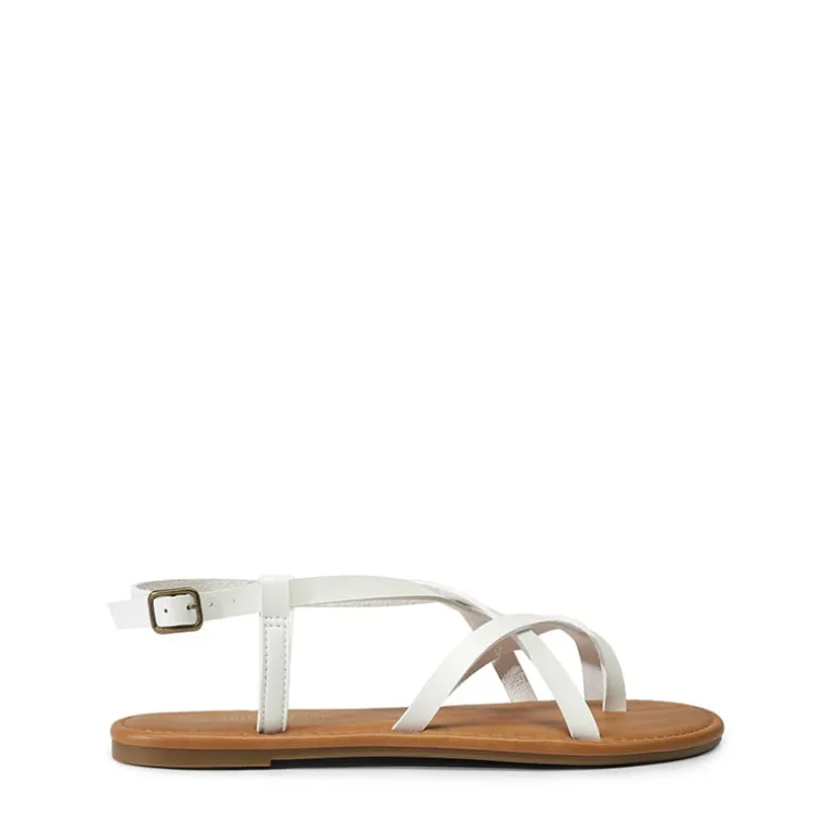 Strappy Thong Flat Sandals
