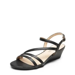 Strappy Wrapped Wedge Sandals