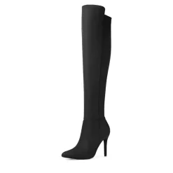 Stretch Pointed Toe Stiletto Over The Knee Boots