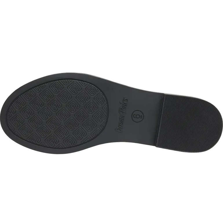 Studded Flat Slide Sandals