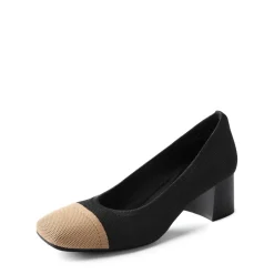 Stylish Block Heel Pumps