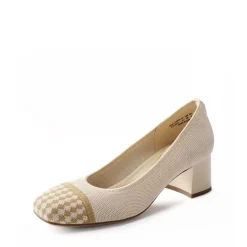Stylish Block Heel Pumps