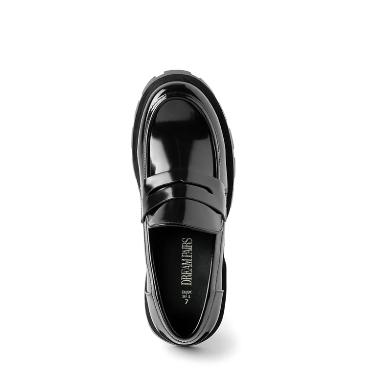 Supportive Chunky Penny Loafers
