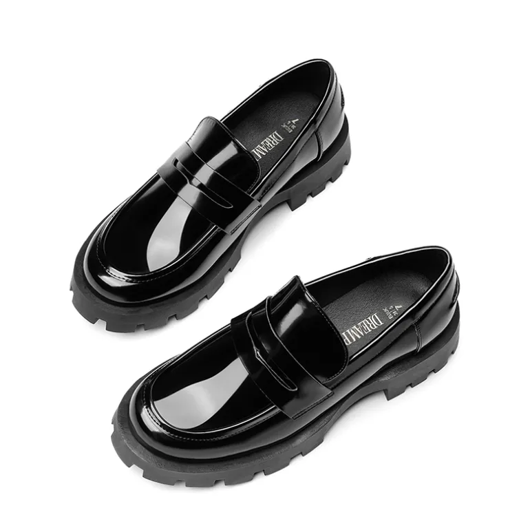 Supportive Chunky Penny Loafers