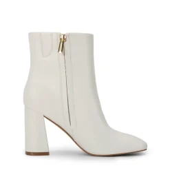 Suqare-Toe Block Heel Ankle Boots