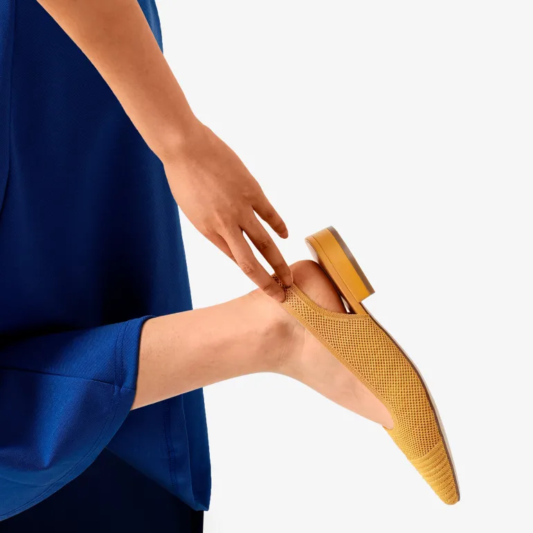 Sustainable Chic Slingback Flats