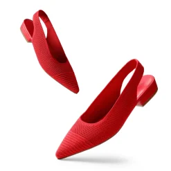 Sustainable Chic Slingback Flats