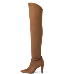 Thigh High Heeled Boots