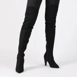 Thigh High Heeled Boots