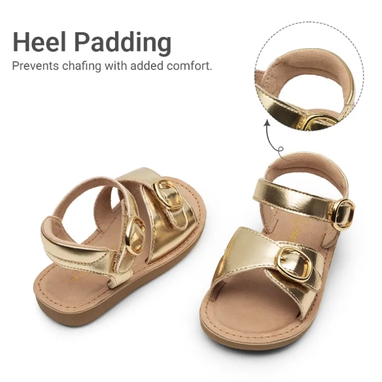 Toddler Girls’ Adjustable Strap Sandals