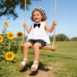 Toddler Girls’ Adjustable Strap Sandals