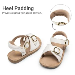 Toddler Girls’ Adjustable Strap Sandals