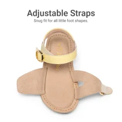 Toddler Girls’ Adjustable Strap Sandals