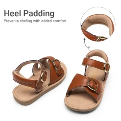Toddler Girls’ Adjustable Strap Sandals