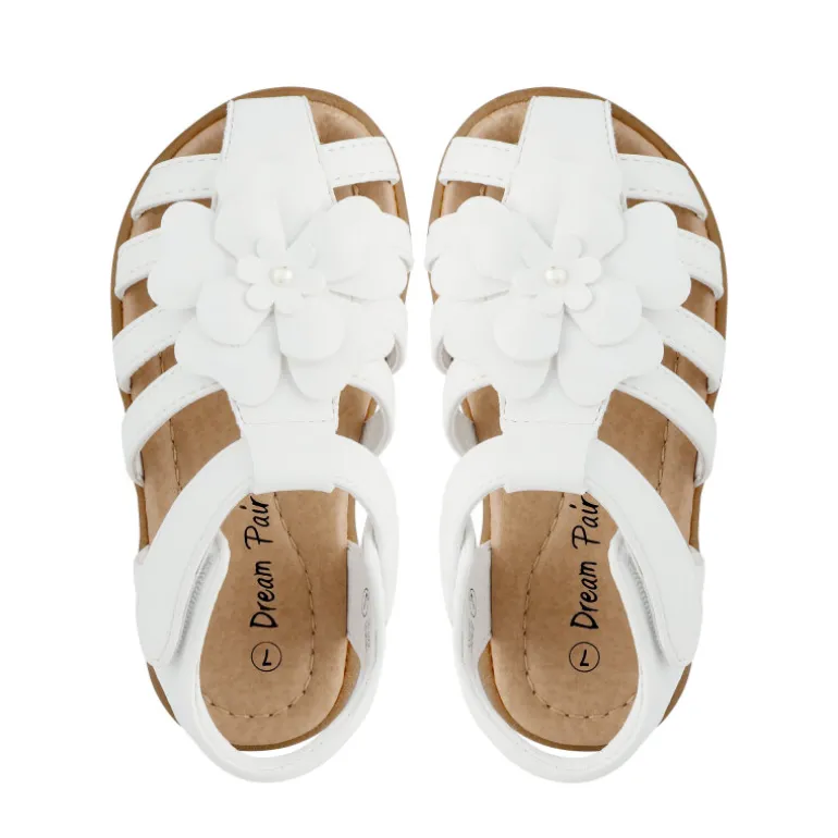 Toddler Girls Closed-Toe Sandals