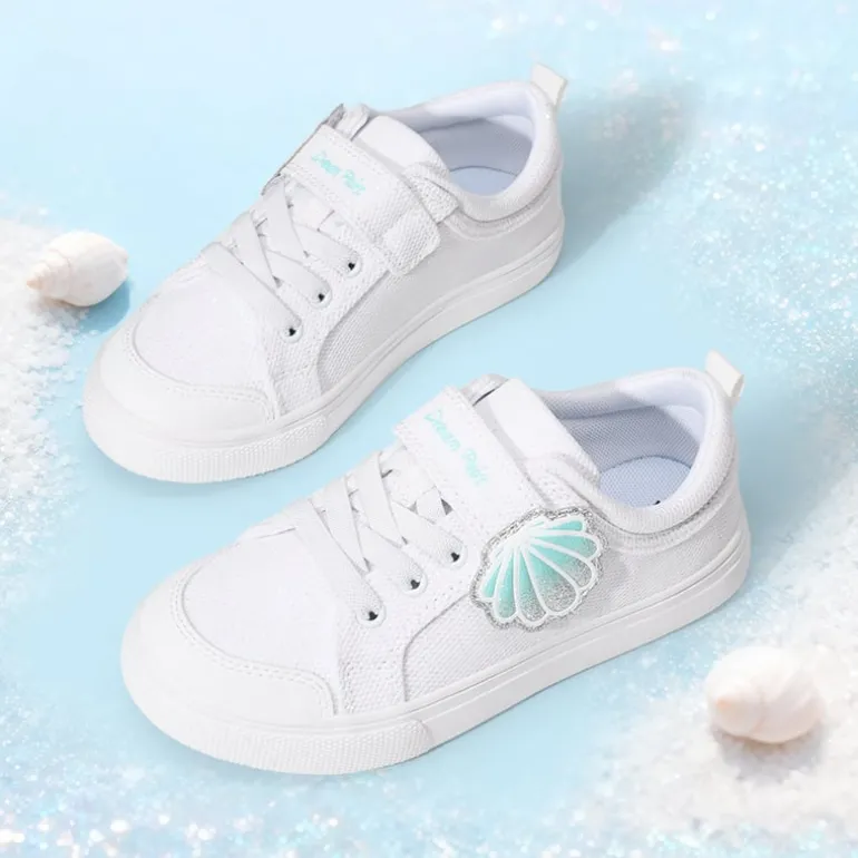 Toddler Girls’ Protective Rubber Toe Sneakers