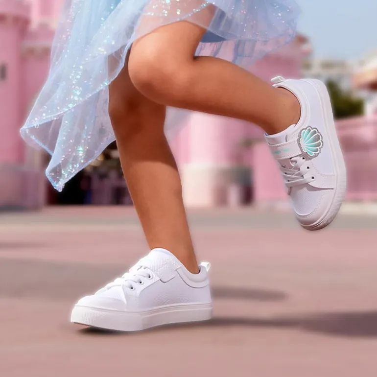 Toddler Girls’ Protective Rubber Toe Sneakers