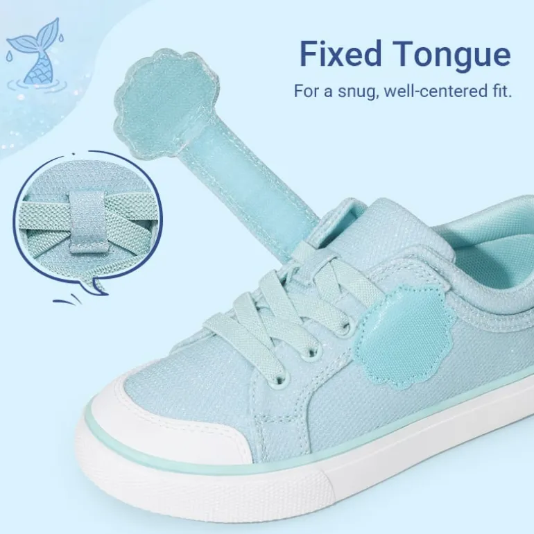 Toddler Girls’ Protective Rubber Toe Sneakers