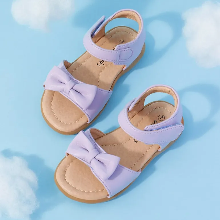 Toddler Girls' Summer Bow Sandals