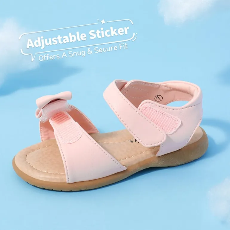 Toddler Girls' Summer Bow Sandals