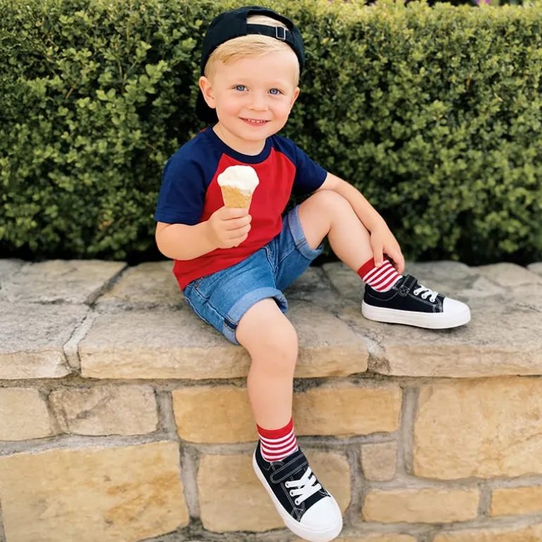 Toddler Sneakers with Hook-and-Loop Strap