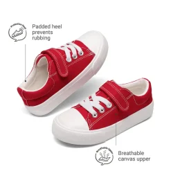 Toddler Sneakers with Hook-and-Loop Strap