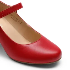 Vegan Leather Mary Jane Pumps