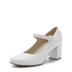 Vegan Leather Mary Jane Pumps